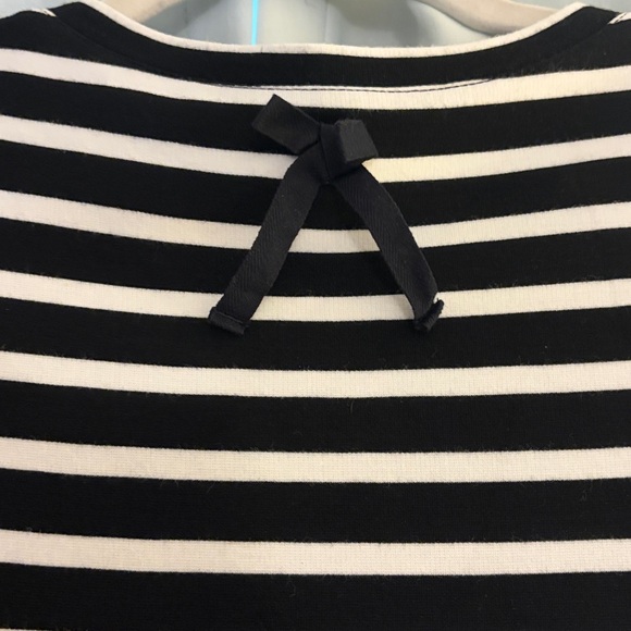 Kate Spade Broome Street Black White Striped Dress, size XS - Picture 9 of 10